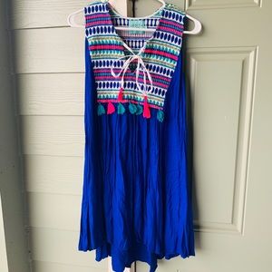 JUDITH MARCH Embroidered Dress (Size L)